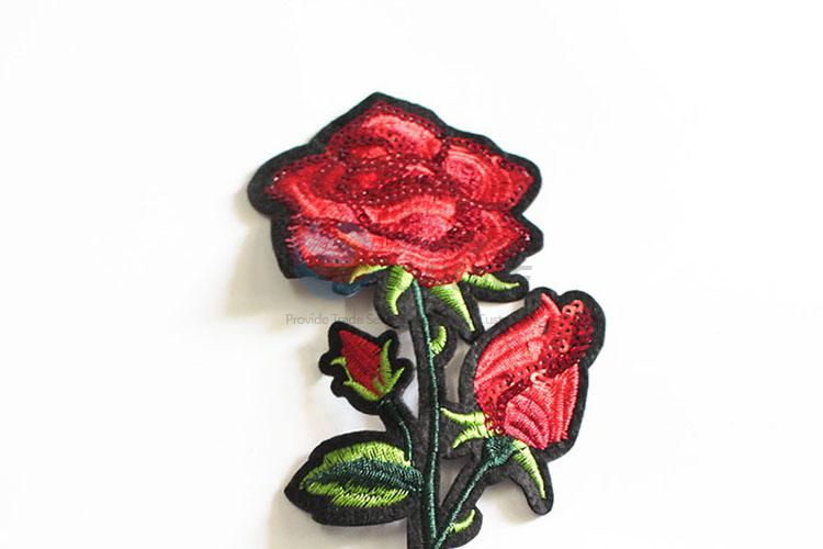 Recent Design Flower Embroidery Patch For Cloth