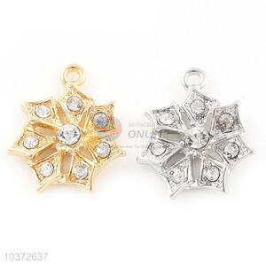 Silver/Gold Flower Necklace Pendant With Cheap Price