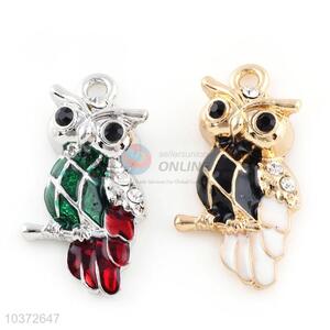 Top Selling Super Quality Owl Shaped Alloy Pendant