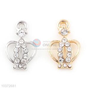 New Products Crown Design Alloy Necklace Pendant
