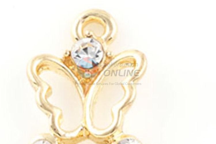 Butterfly Design Alloy Necklace Pendant With Cheap Price