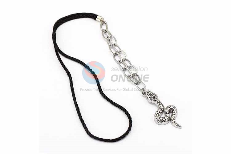 Snake Pendant Punk Zinc Alloy jewellery Necklace