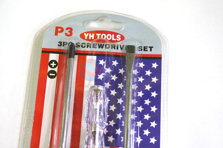 Factory price red&black screwdriver&test pencil
 set