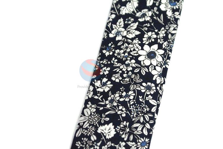 High sales flower printed necktie for gentlemen