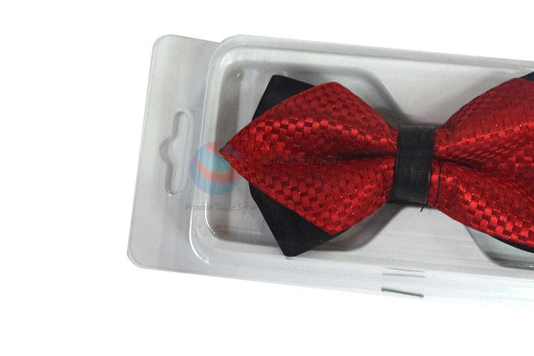 Low price new arrival printed bow tie for men