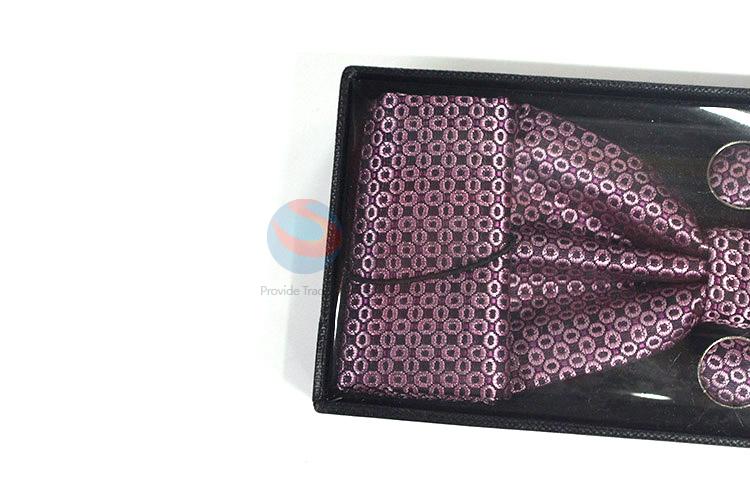 Bottom price good quality printed bow tie for men