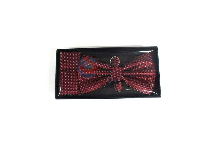 High sales promotional printed bow tie for men