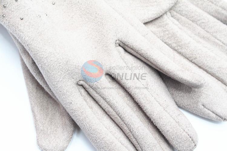 Customized women winter warm gloves outdoor gloves