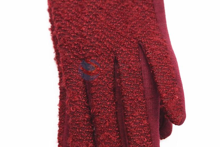 China factory women winter warm gloves outdoor gloves