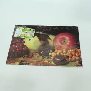 Fashion 4 Pieces Colorful Placemat PP Table Mat