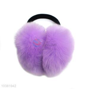 New style beautiful winter fuzzy paillette earmuffs
