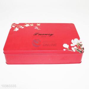 Fashion Tinplate Can Storage Box Food Container