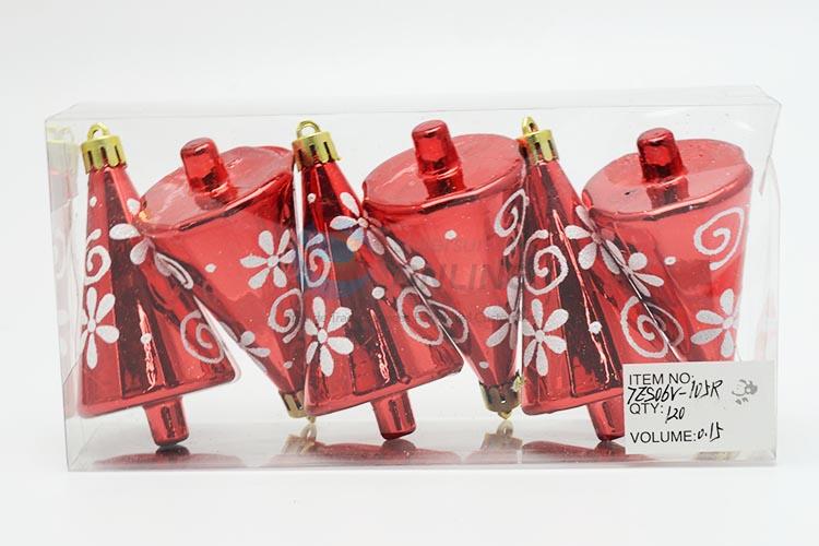 Red Tree Christmas Decoration Tree Ornament