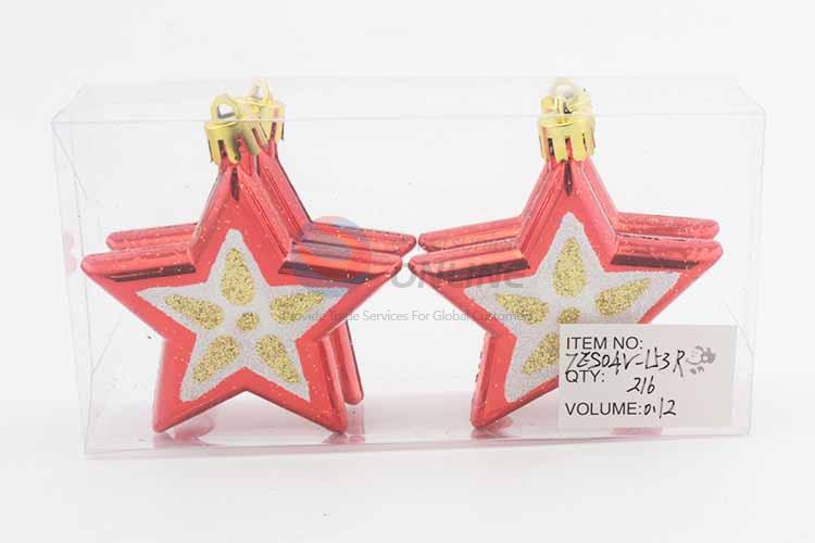 Red Star Christmas Decoration Tree Ornament