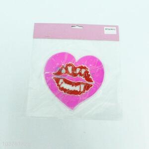 Lip printed window sticker for Valentine's day