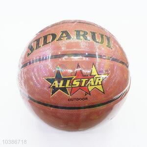 Professional good quality rubber basketball for training