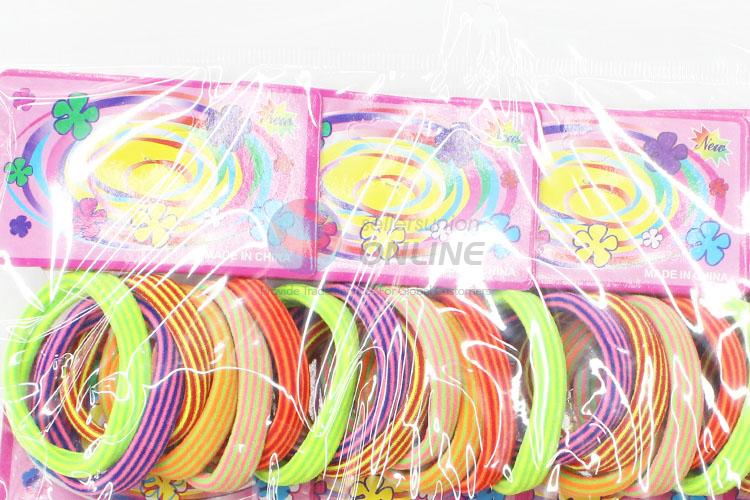 Popular promotional fashion elastic hair ring