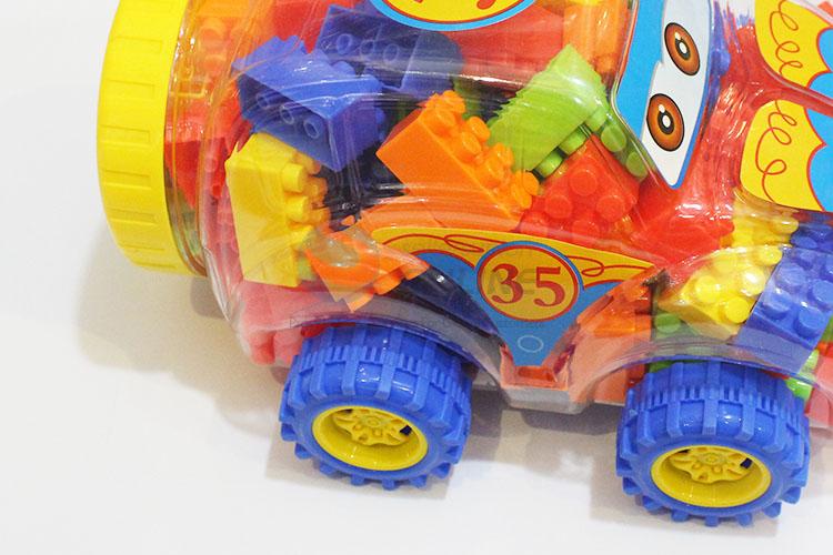 65-75Pcs/Set Old Car Shaped Plastic Model Toys for Kids