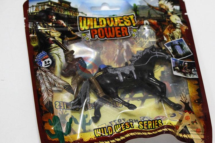 Cheap Price Kids Toy Cowboy and Horse