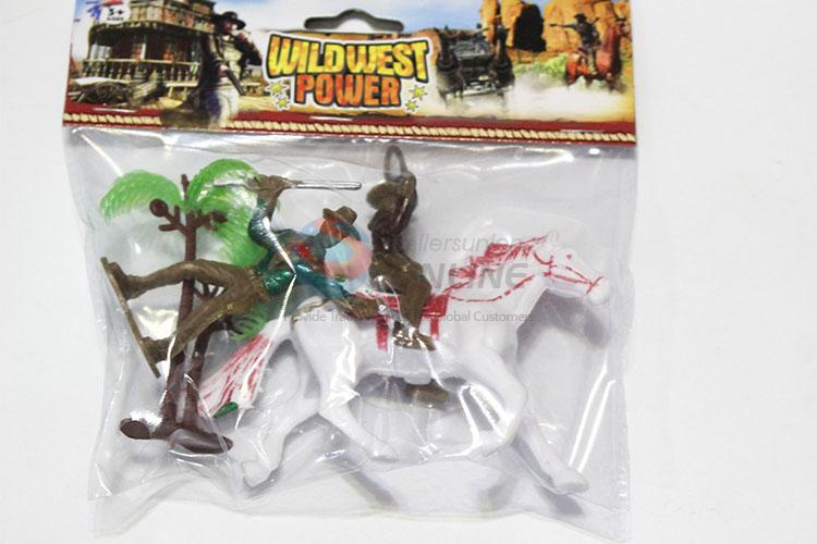 China Wholesale Toys Single West Cowboy on Horse and Cowboy