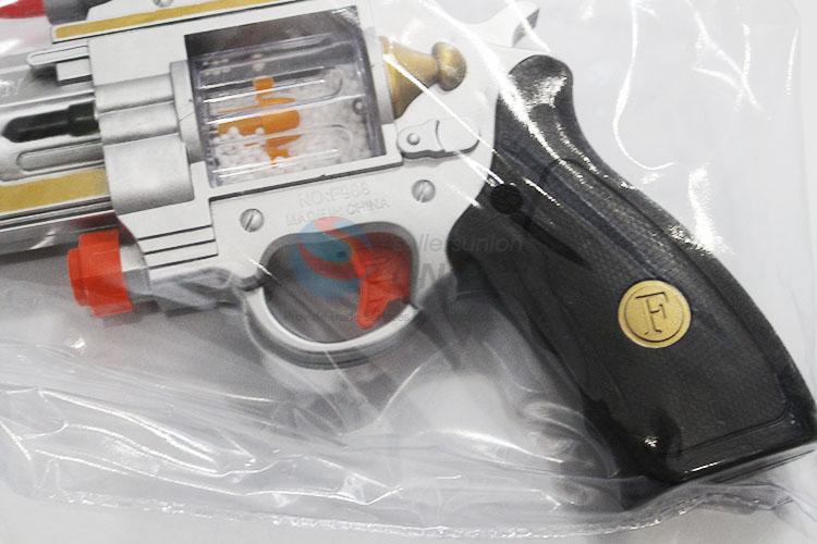 Plastic shooting toys electric gun with sound