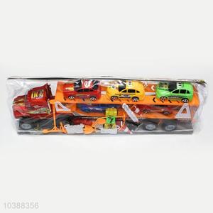 Good Factory Price Inertia Drag Head Car Toy Carry 5pcs Racing Car