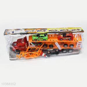 Reasonable Price Inertia Drag Head Car Toy With 2pcs Engineer Car and 2pcs Racing Car