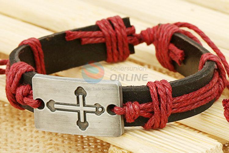 Retro Design Hemp Rope Woven Bracelet Cheap Wristband