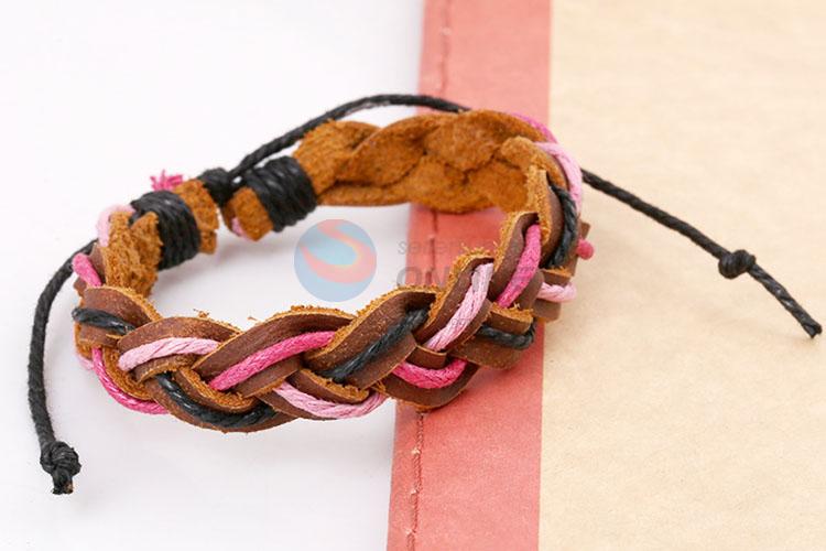 Best Selling Hand Woven Leather Bracelet