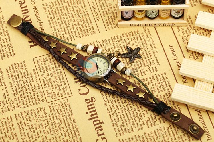 Best Quality Fashion Leather Bracelet Cool Watch