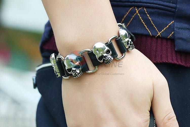 Latest Skull Charm Bracelet Cool Wristband