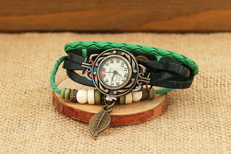 Good Quality Handmade Leather Bracelet Wrist Watches