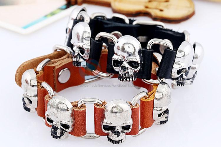 Latest Skull Charm Bracelet Cool Wristband
