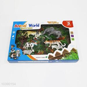 Environment Zoo Animal Models Toys Sets