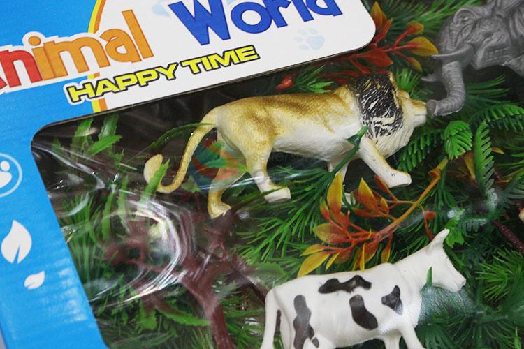 Environment Zoo Animal Models Toys Sets