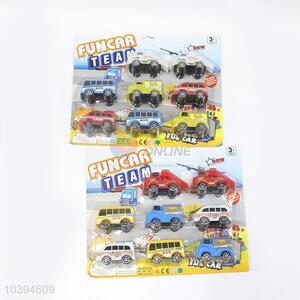 Wholesale Popular Cartoon Pull-back Toy Car for Kids