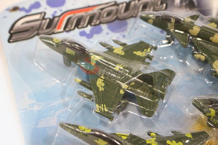 Direct Price Military Camouflage Pull-back Plane Children Toy