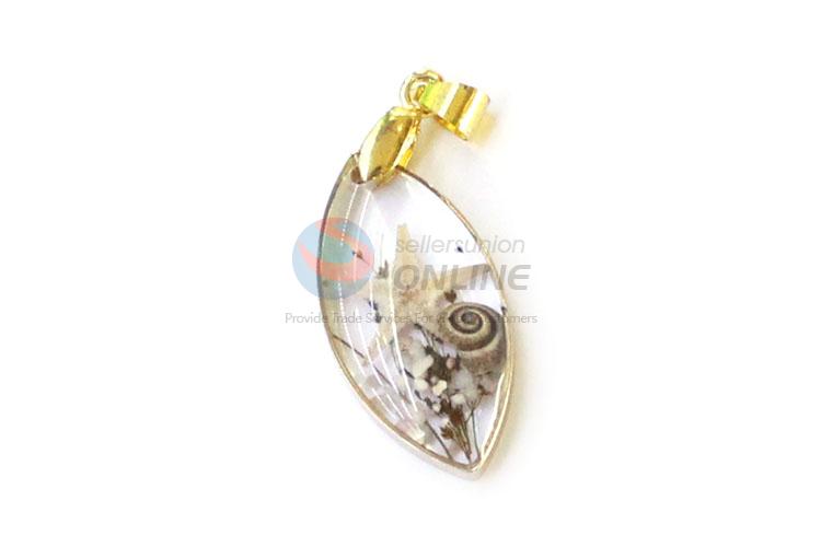 Best Sale Real Flower Pendant With Gold Chain