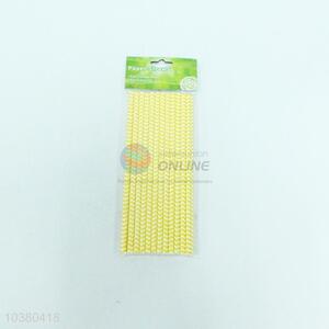 Modern Style 24pc Eco-friendly Paper Drinking Straws