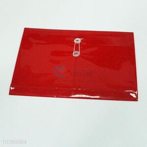 Single Red Office File Pocket