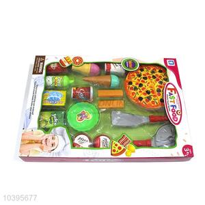 Hot selling new arrival pizza fastfood model toy