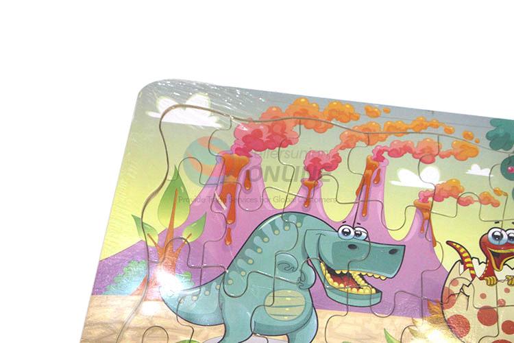 Promotional custom educational dinasaur  puzzle