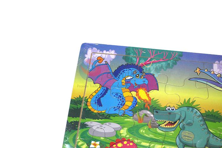 Customized cheap newest educational dinosaur puzzle