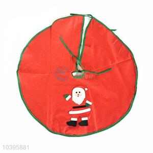 Wholesale Round Green Edge Nonwovens Christmas Tree Skirt