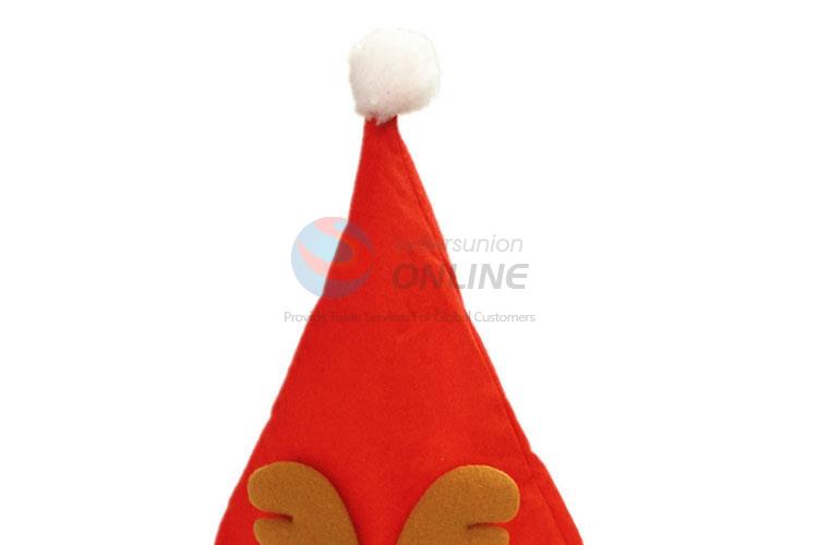 Fashion Design Bowknot Antler Pattern Christmas Hat For Children