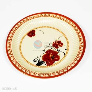 Beautiful style low price melamine plate