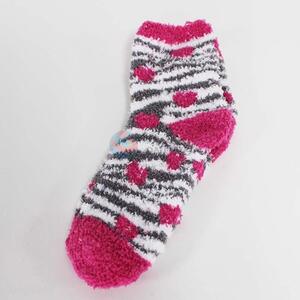 Factory price polyester sock for sale,9*26cm