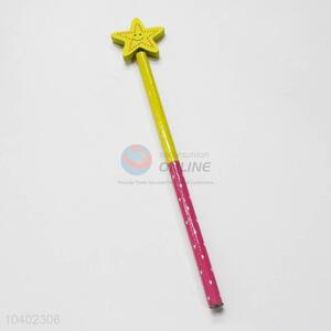 Star with Spring Wood HB Pencil/Cartoon Pencils for Kids