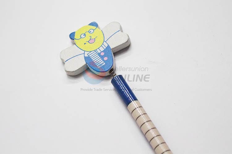 Bee with Spring Wood HB Pencil/Cartoon Pencils for Kids