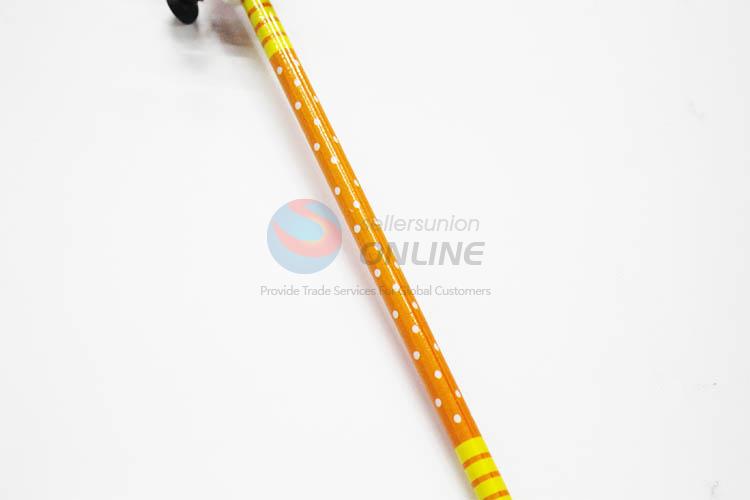 3D Cartoon Clown with Spring Wood HB Pencil/Cartoon Pencils for Kids